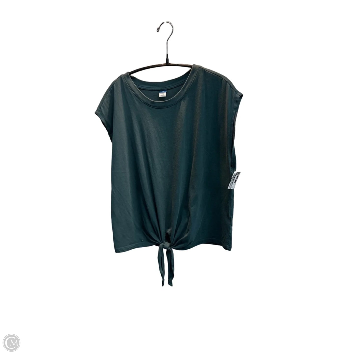 Top Sleeveless Basic By Old Navy In Teal, Size: M
