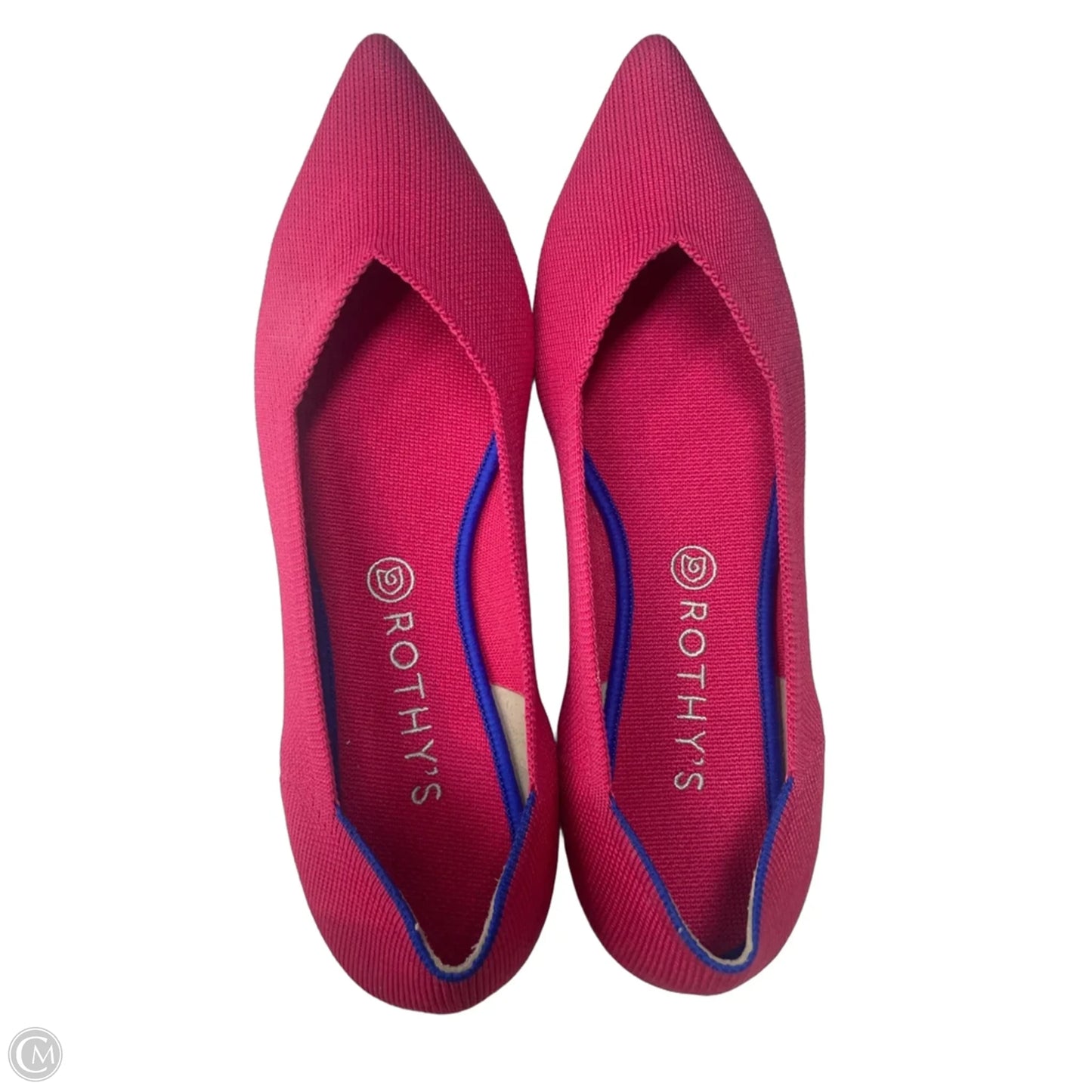 Shoes Flats By Rothys In Pink, Size: 12