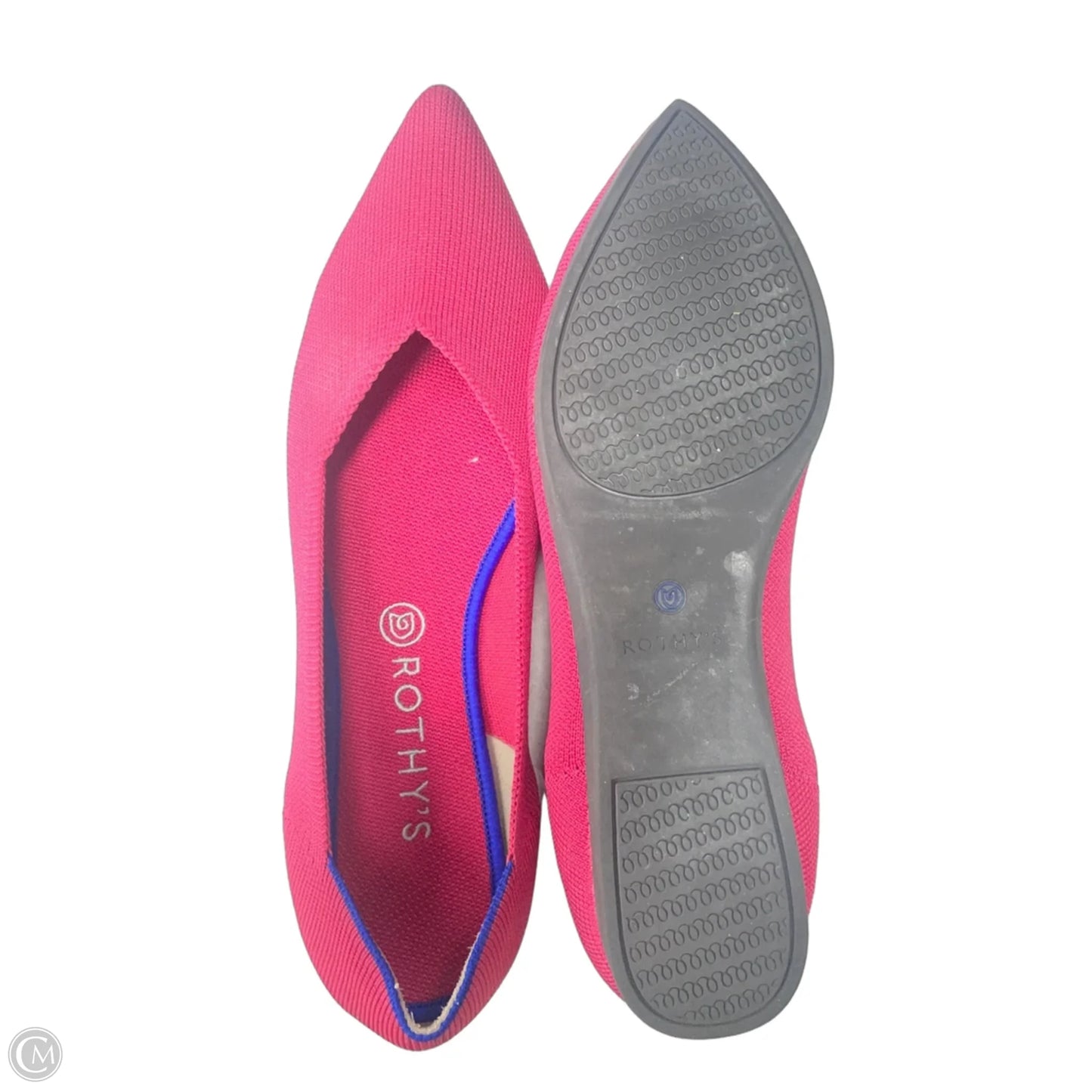 Shoes Flats By Rothys In Pink, Size: 12