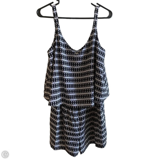 Romper By Bisou Bisou In Geometric Pattern, Size: M