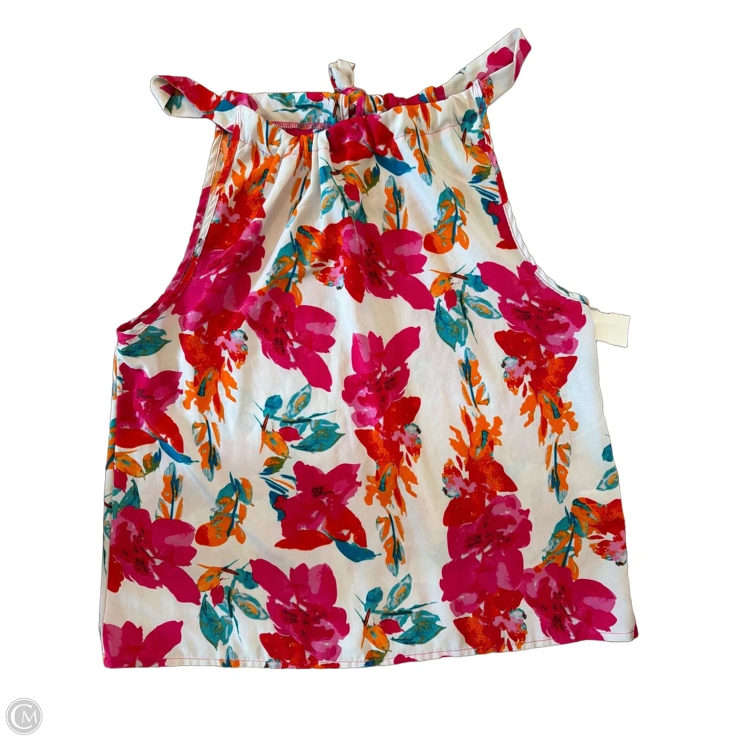 Top Sleeveless By Clothes Mentor In Floral Print, Size: M