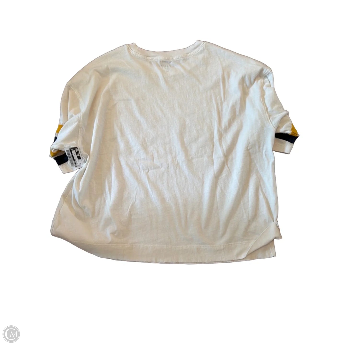 Top Short Sleeve Basic By Old Navy In White, Size: M