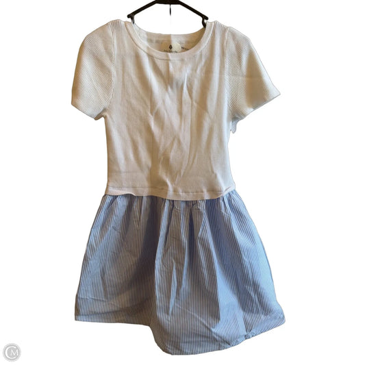 Dress Casual Midi By Betseys Boutique Shop In Blue & White, Size: M