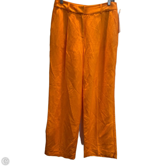 Pants Wide Leg By Loft In Orange, Size: 4p
