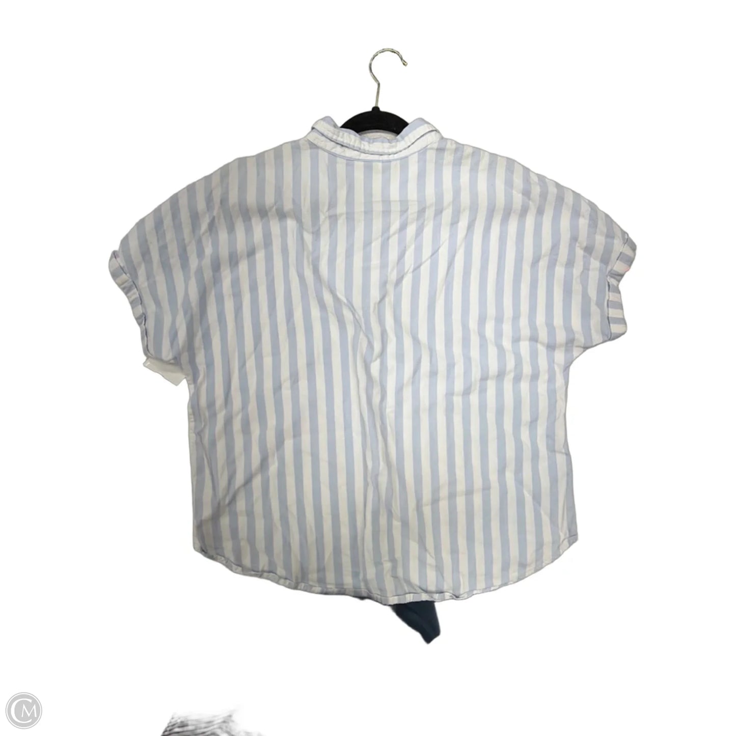 Top Short Sleeve By Universal Thread In Striped Pattern, Size: Xl