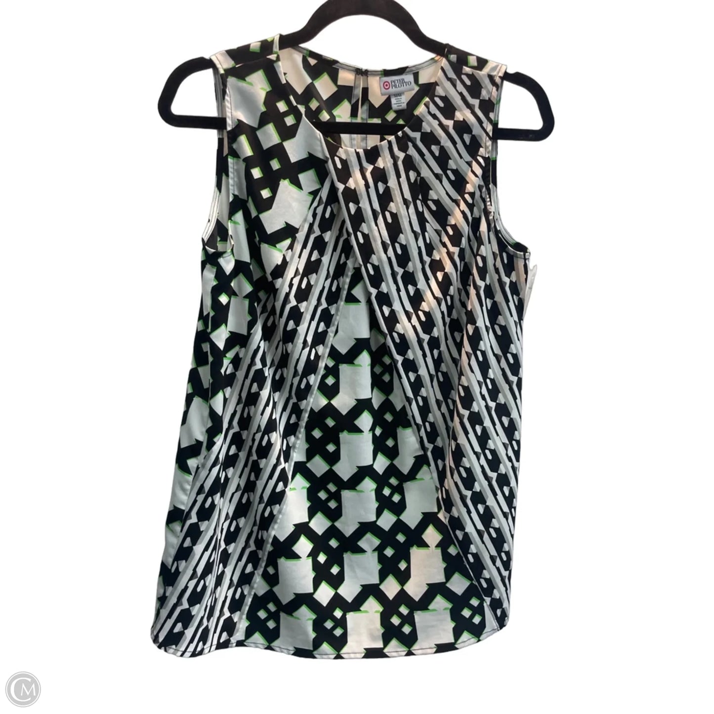 Top Sleeveless By Target-designer In Geometric Pattern, Size: M