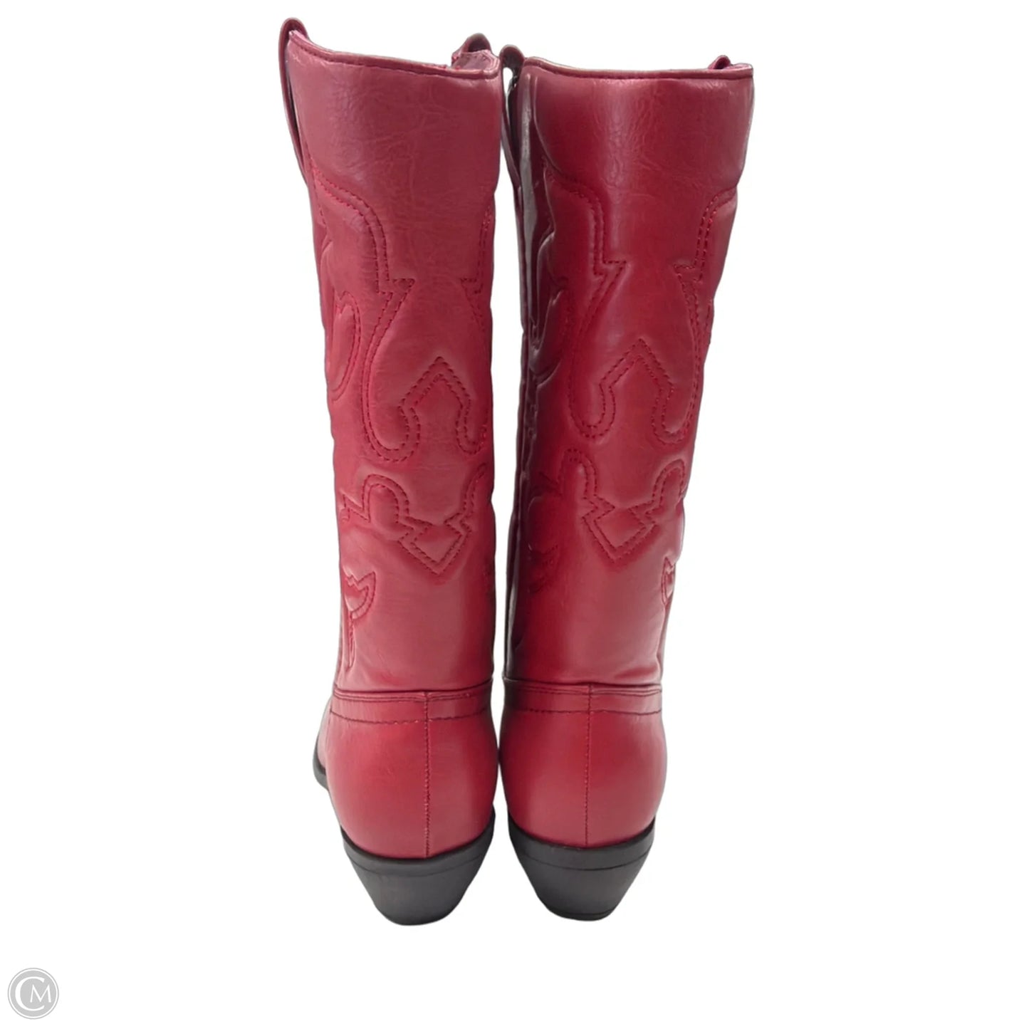 Boots Western By Soda In Red, Size: 7.5