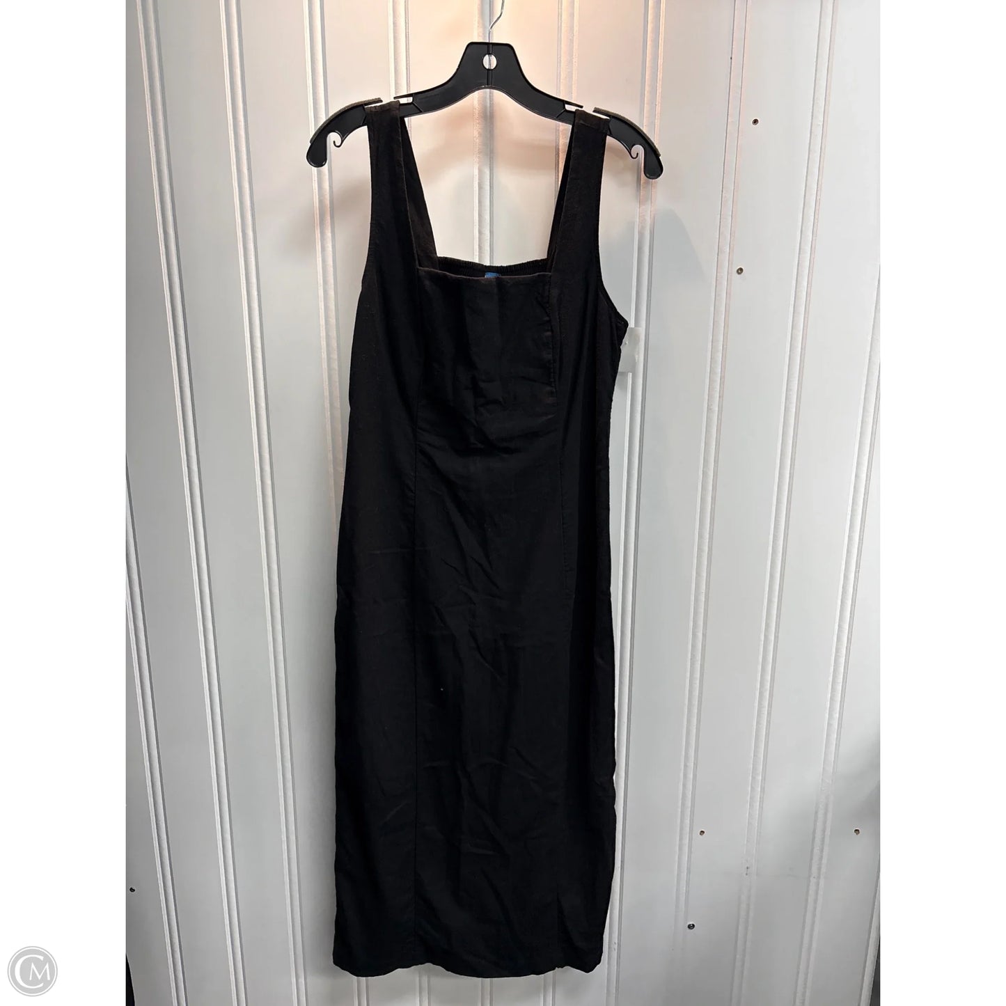 Dress Casual Midi By Old Navy In Black, Size: M