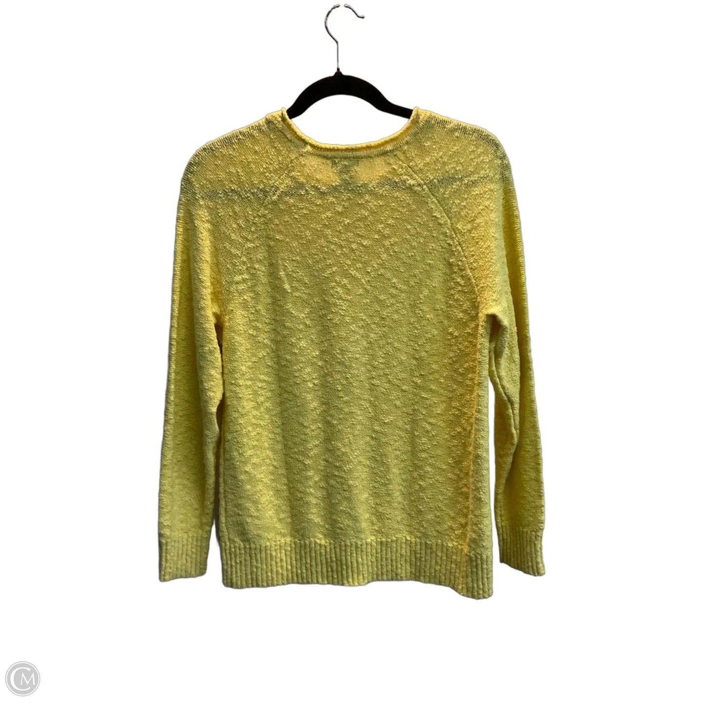 Sweater By L.l. Bean In Yellow, Size: S