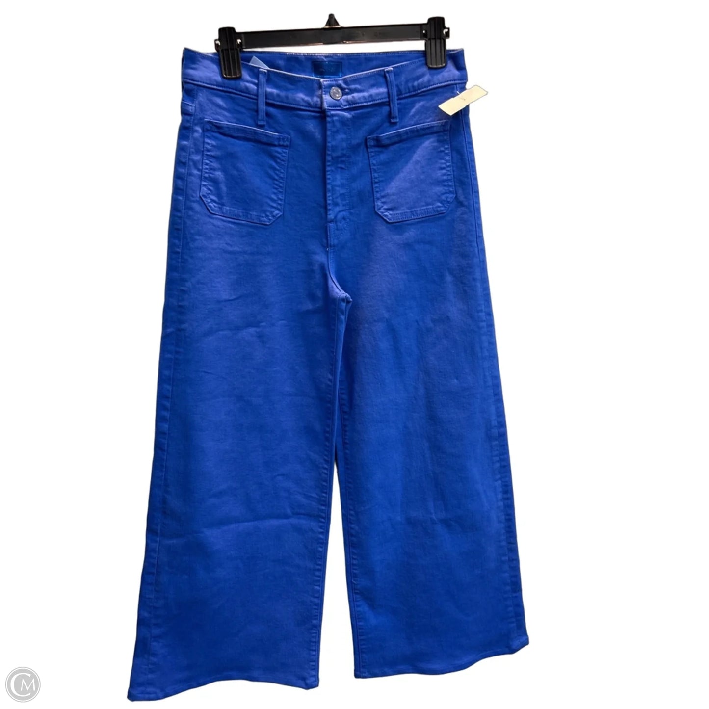 Jeans Wide Leg By Mother In Blue, Size: 8