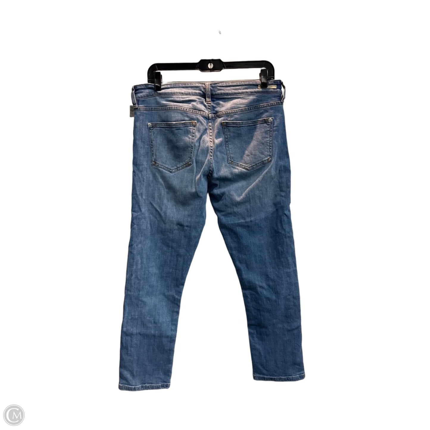 Jeans Boyfriend By Pilcro In Blue Denim, Size: 8