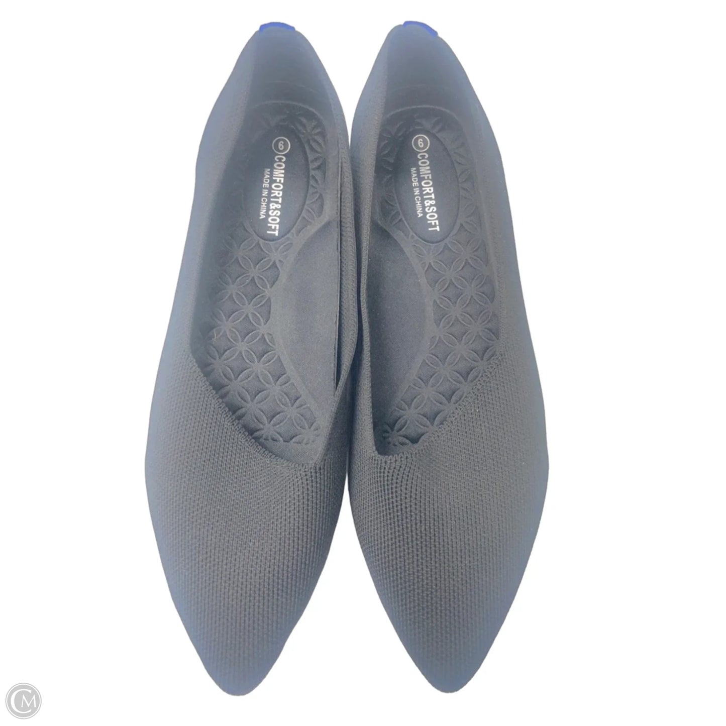Shoes Flats By Clothes Mentor In Black, Size: 9