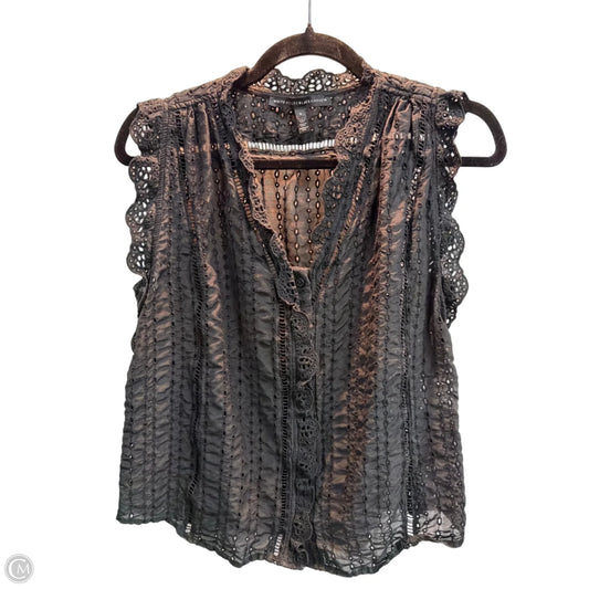 Top Sleeveless By White House Black Market In Black, Size: S