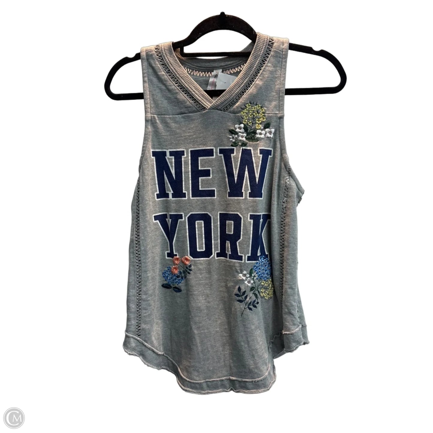 Top Sleeveless By Daily Practice By Anthropologie In Grey, Size: S