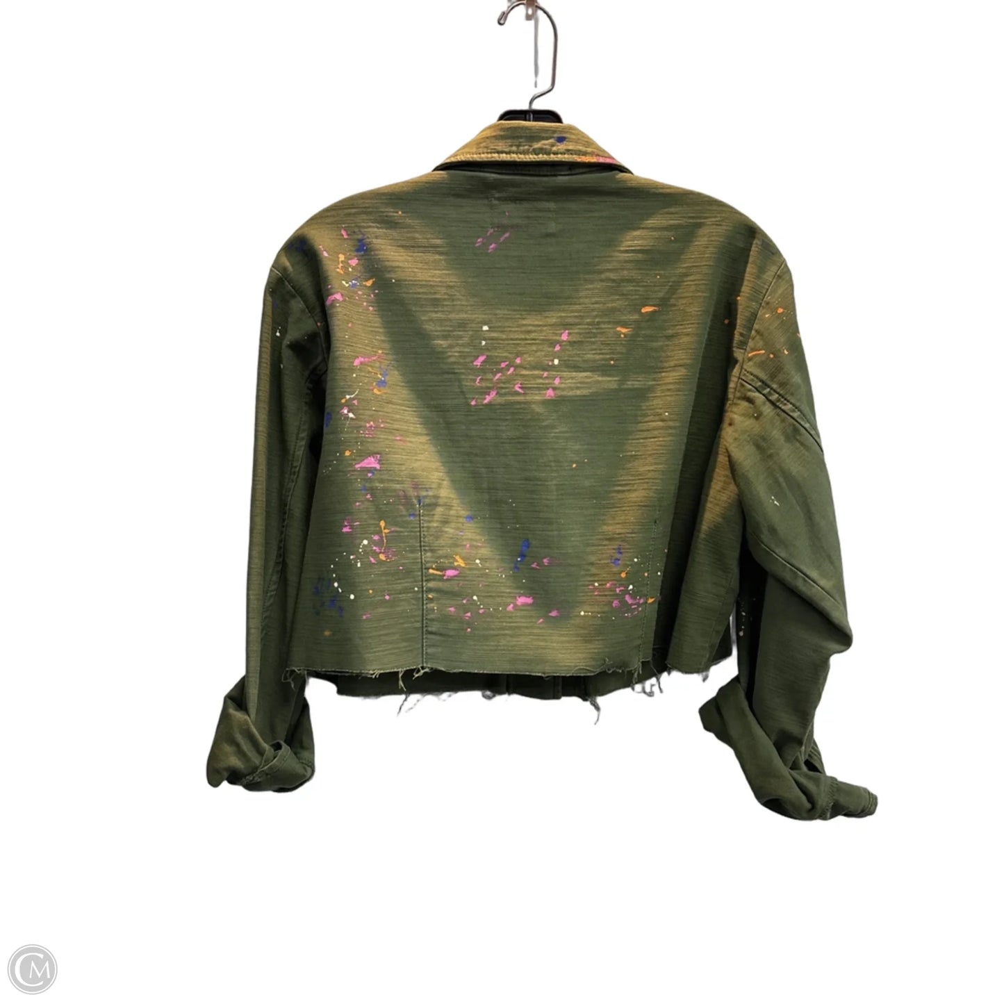 Jacket Utility By Pilcro In Green, Size: M