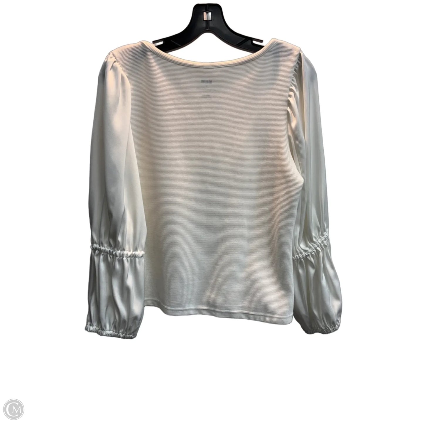 Top 3/4 Sleeve By Maeve In White, Size: M