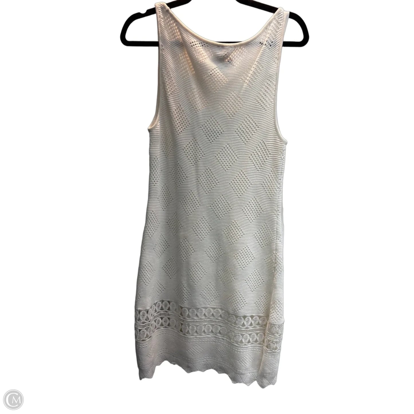 Dress Casual Midi By Anthropologie In White, Size: S