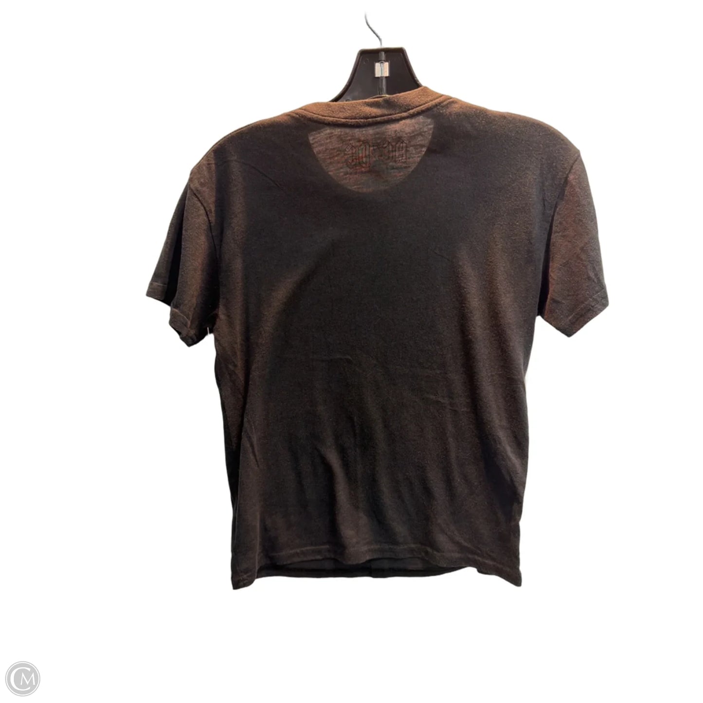 Top Short Sleeve Basic By Clothes Mentor In Grey, Size: Xs