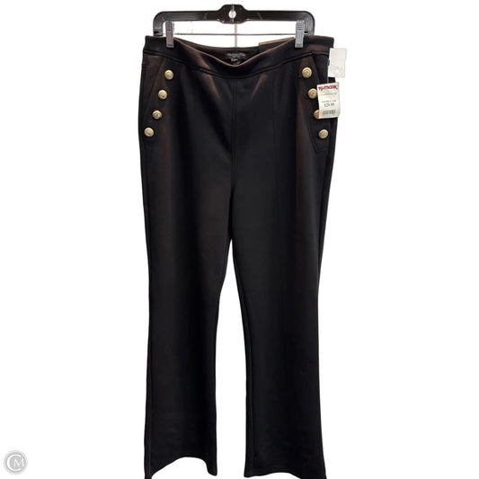 Pants Wide Leg By Christian Siriano In Black, Size: 16