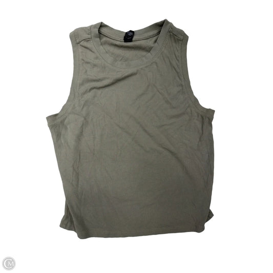 Tank Top By Zobha In Green, Size: M