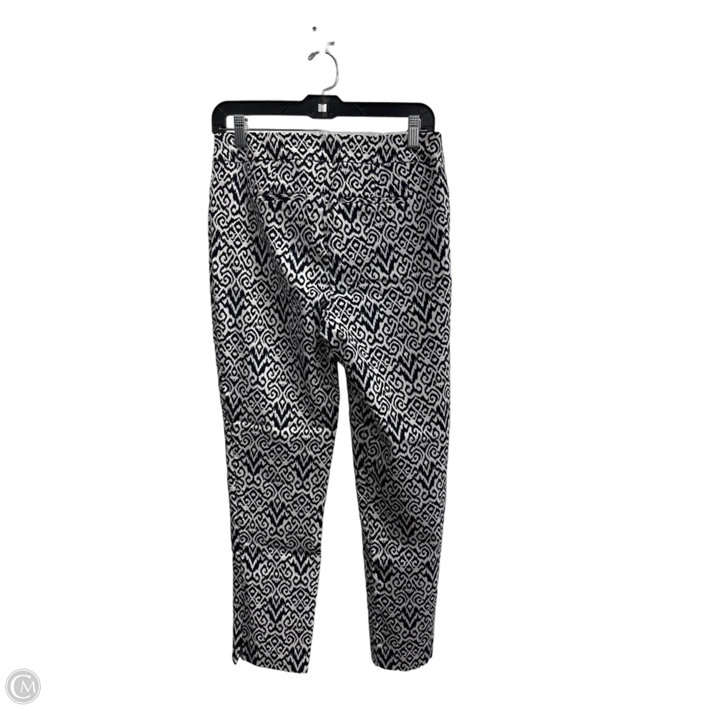 Pants Leggings By Chicos In Black & White, Size: 6