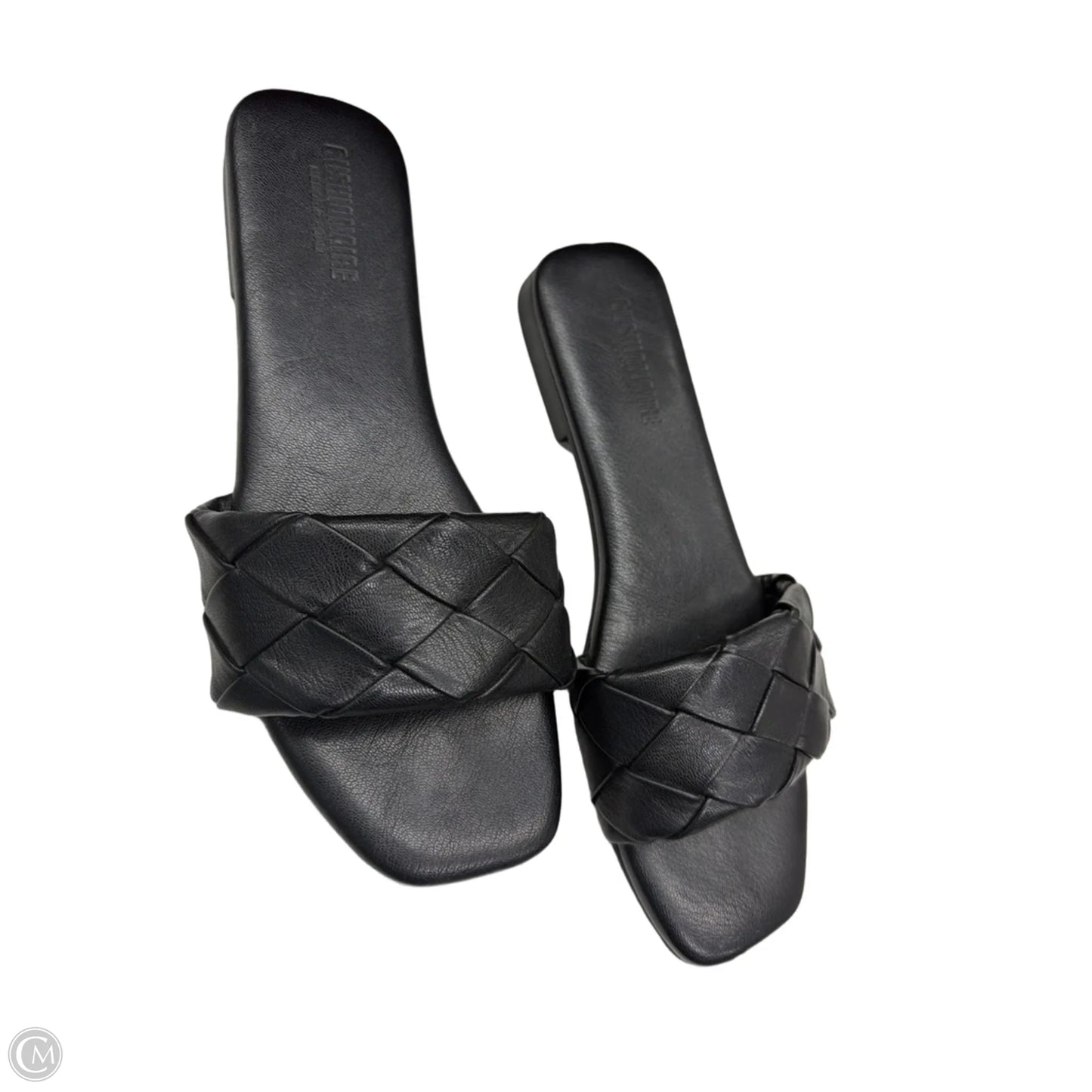 Sandals Flats By Cushionaire In Black, Size: 9