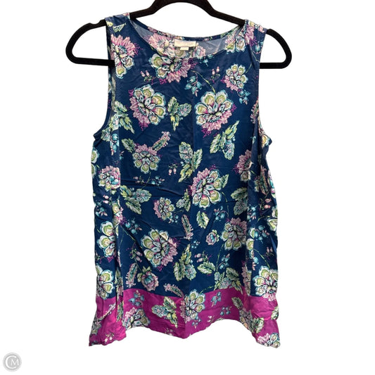 Tank Top By J. Jill In Multi-colored, Size: S