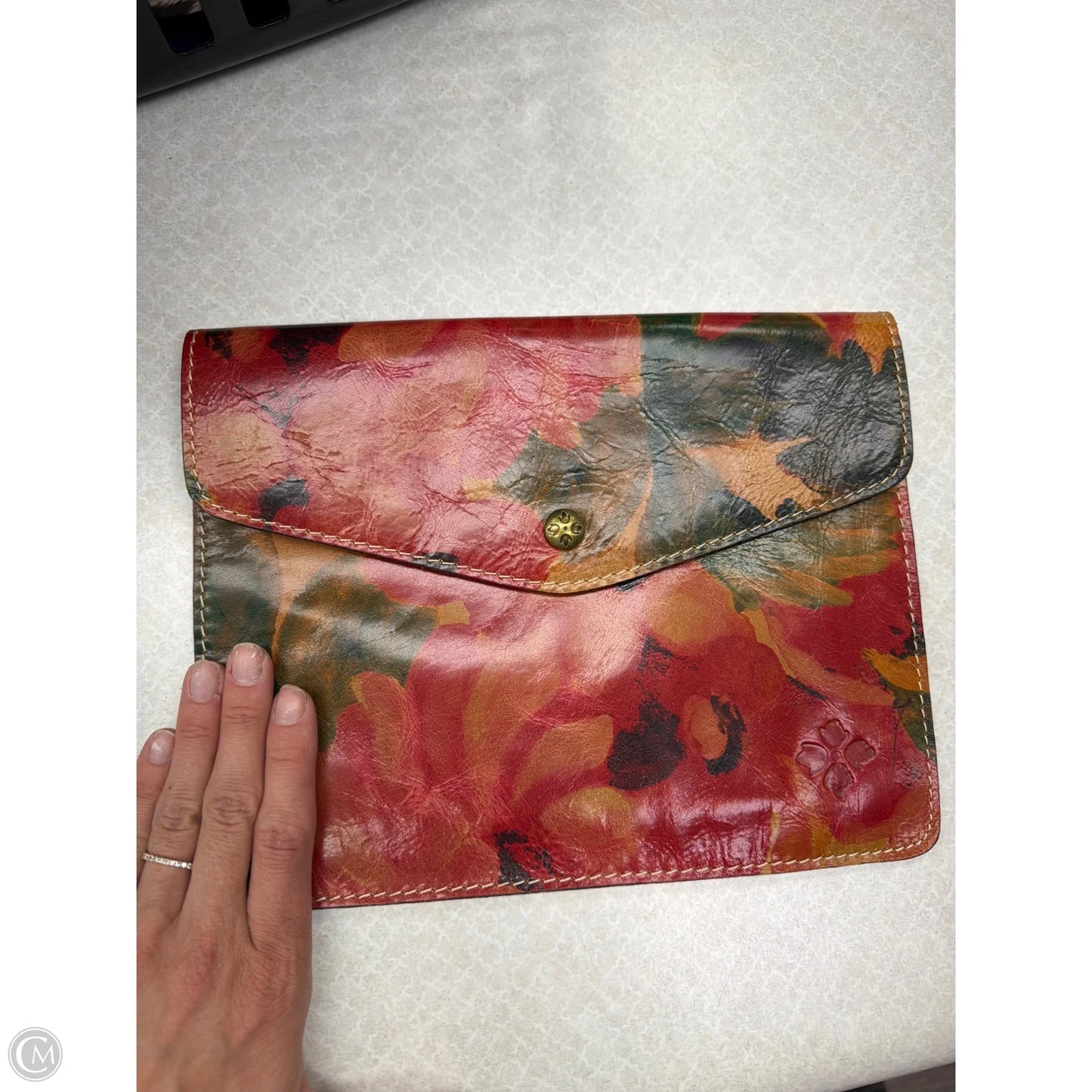Clutch Designer By Patricia Nash, Size: Large