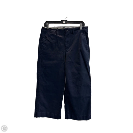 Pants Cropped By Polo Ralph Lauren In Navy, Size: 10