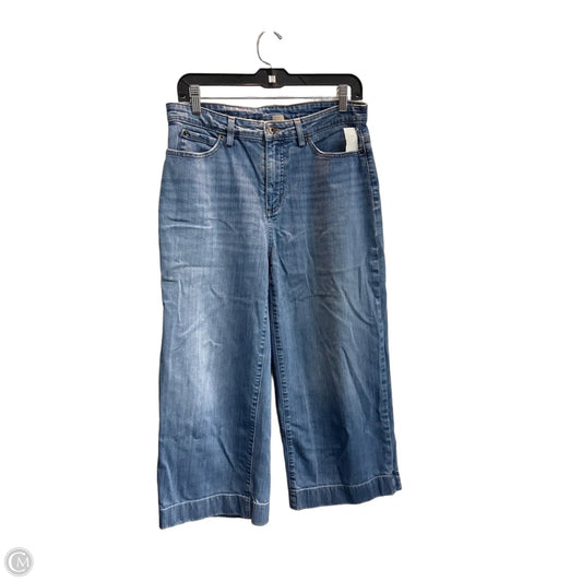 Jeans Cropped By Duluth Trading In Blue Denim, Size: 8