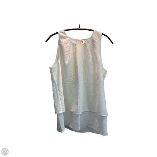 Top Sleeveless By J. Crew In White, Size: S