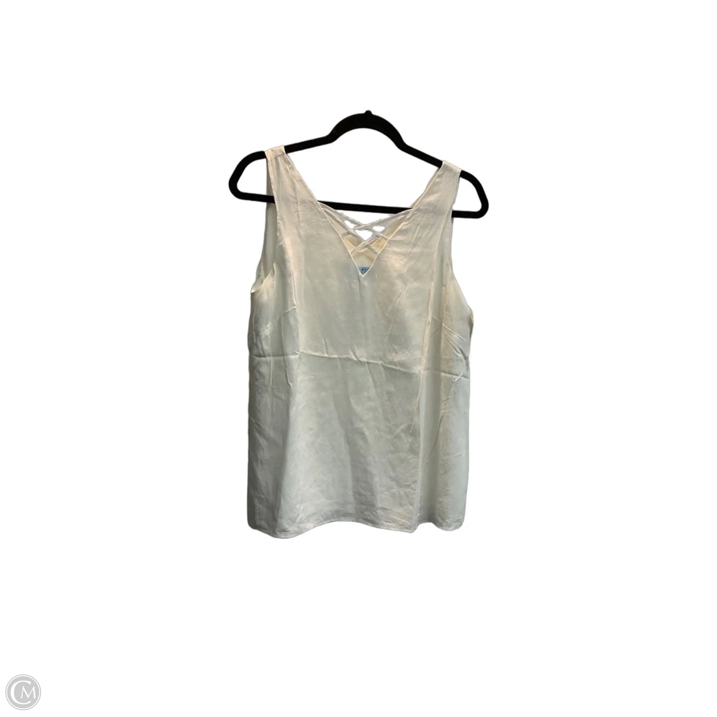Top Sleeveless By Antonio Melani In White, Size: S