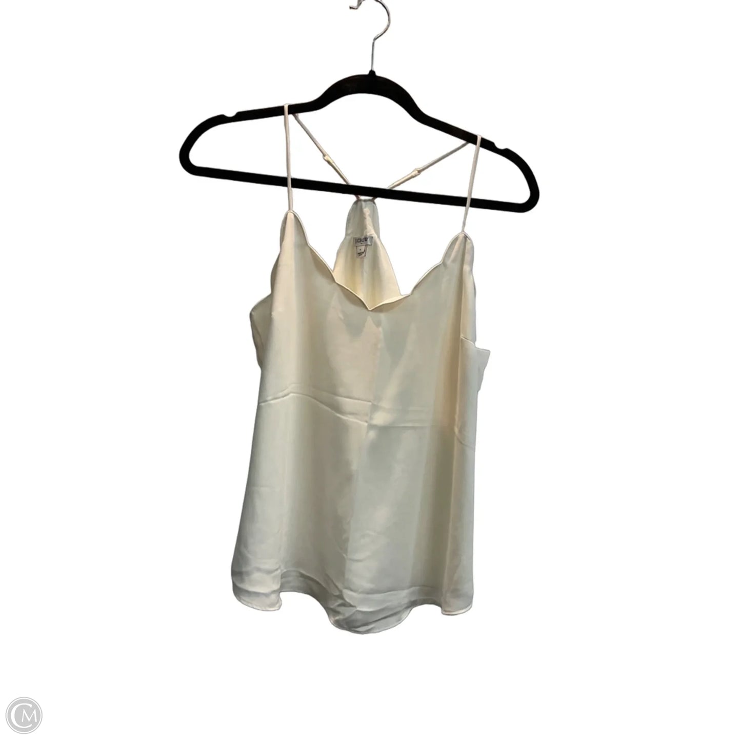 Top Cami By J. Crew In White, Size: 6