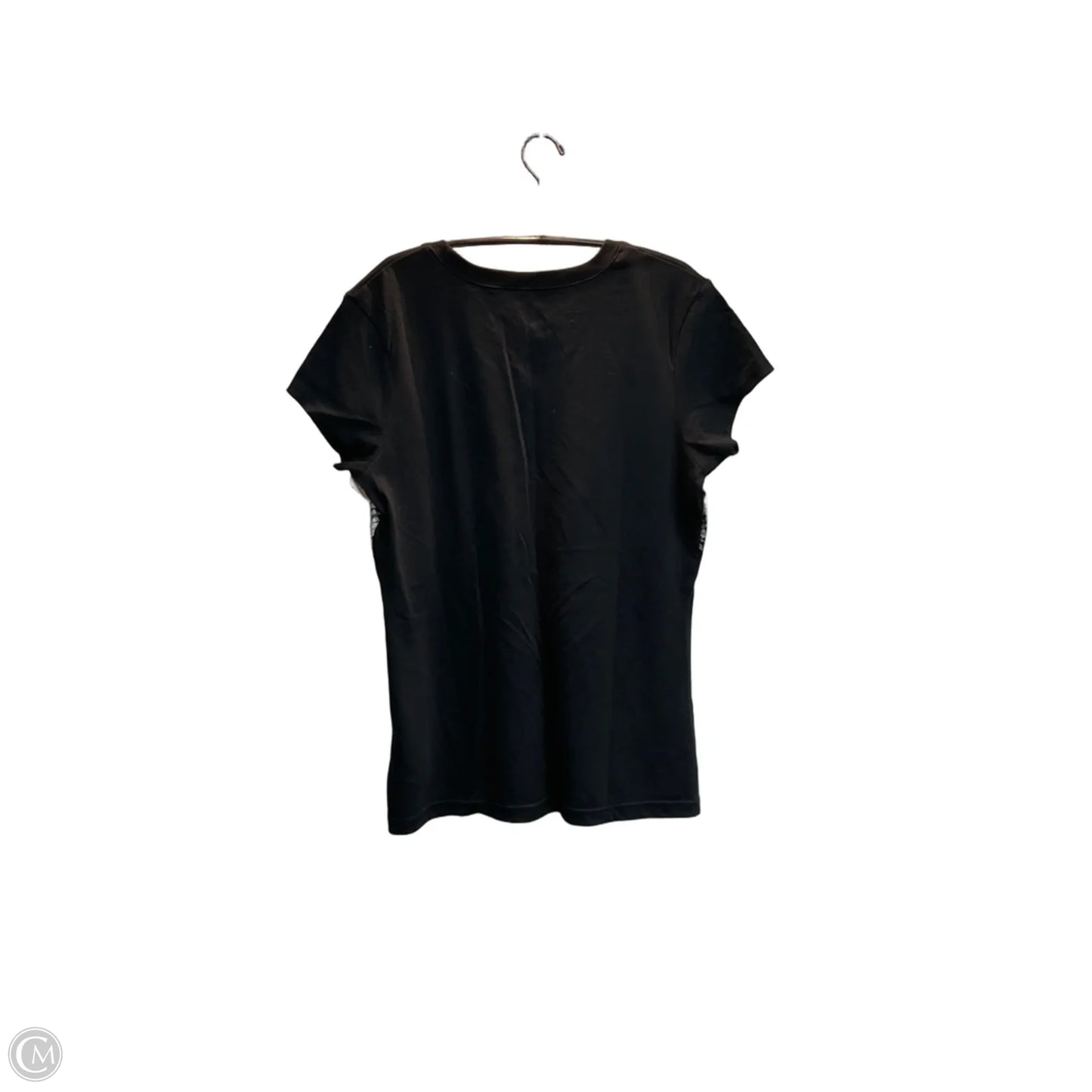 Top Short Sleeve By Disney In Black, Size: L