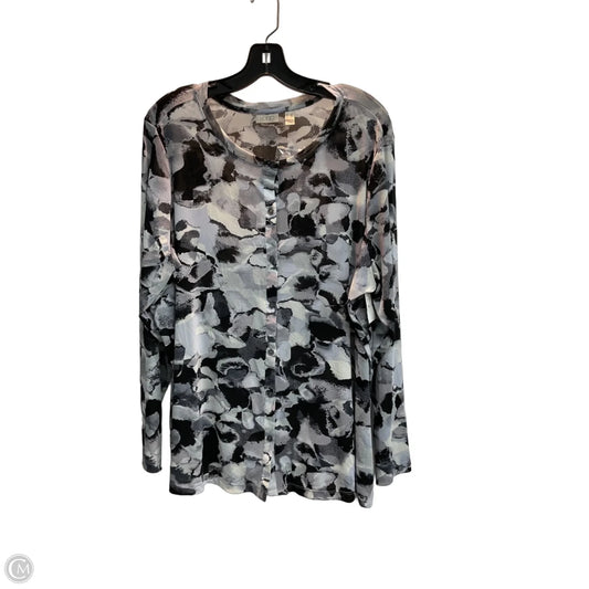 Top Long Sleeve By Logo In Multi-colored, Size: 2x