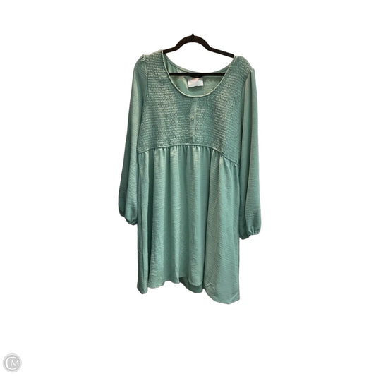 Dress Casual Short By Dokotoo In Aqua, Size: Xl