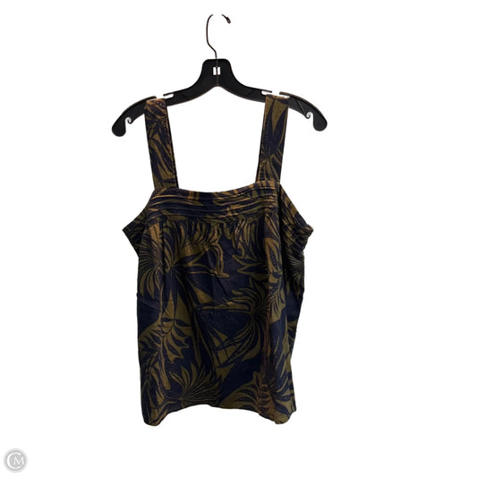 Top Sleeveless By Sanctuary In Tropical Print, Size: L