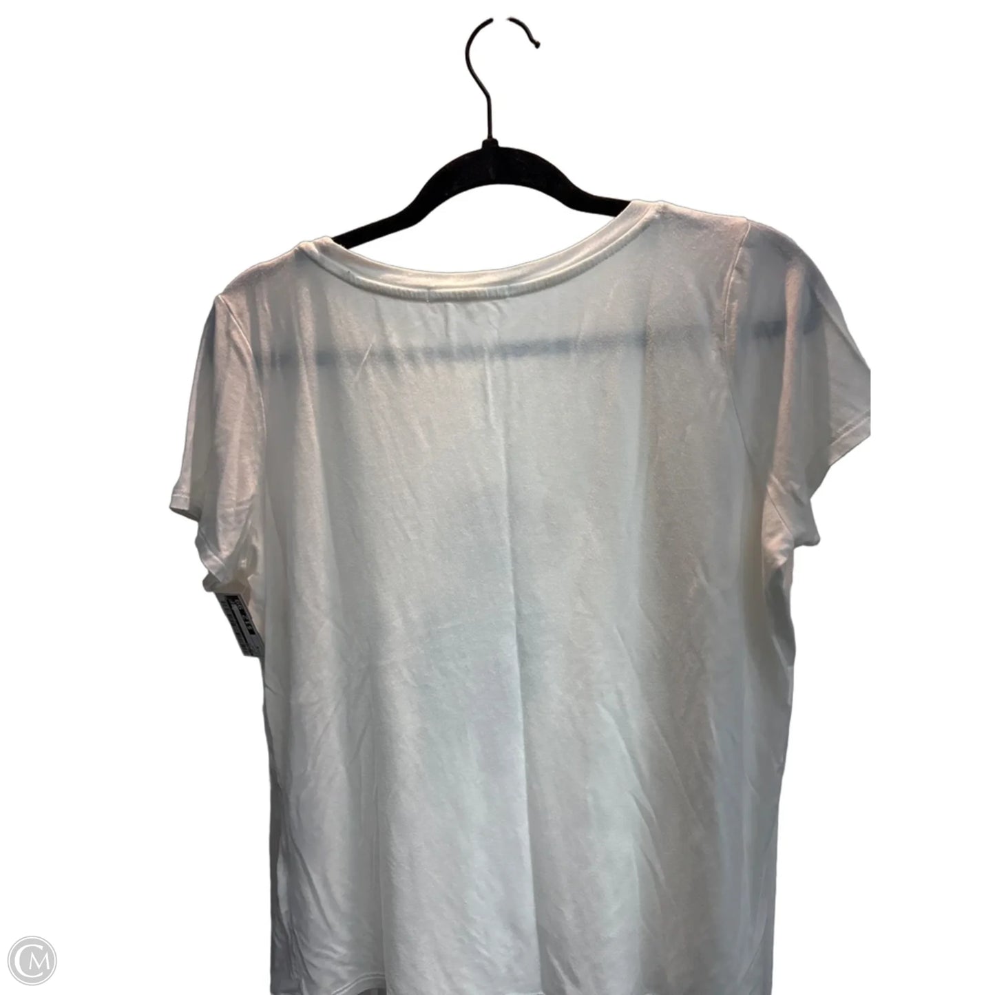 Top Short Sleeve By Cyrus In White, Size: M