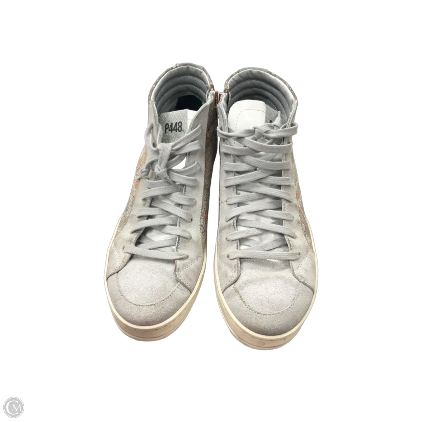Shoes Sneakers By P448 In Grey, Size: 8.5