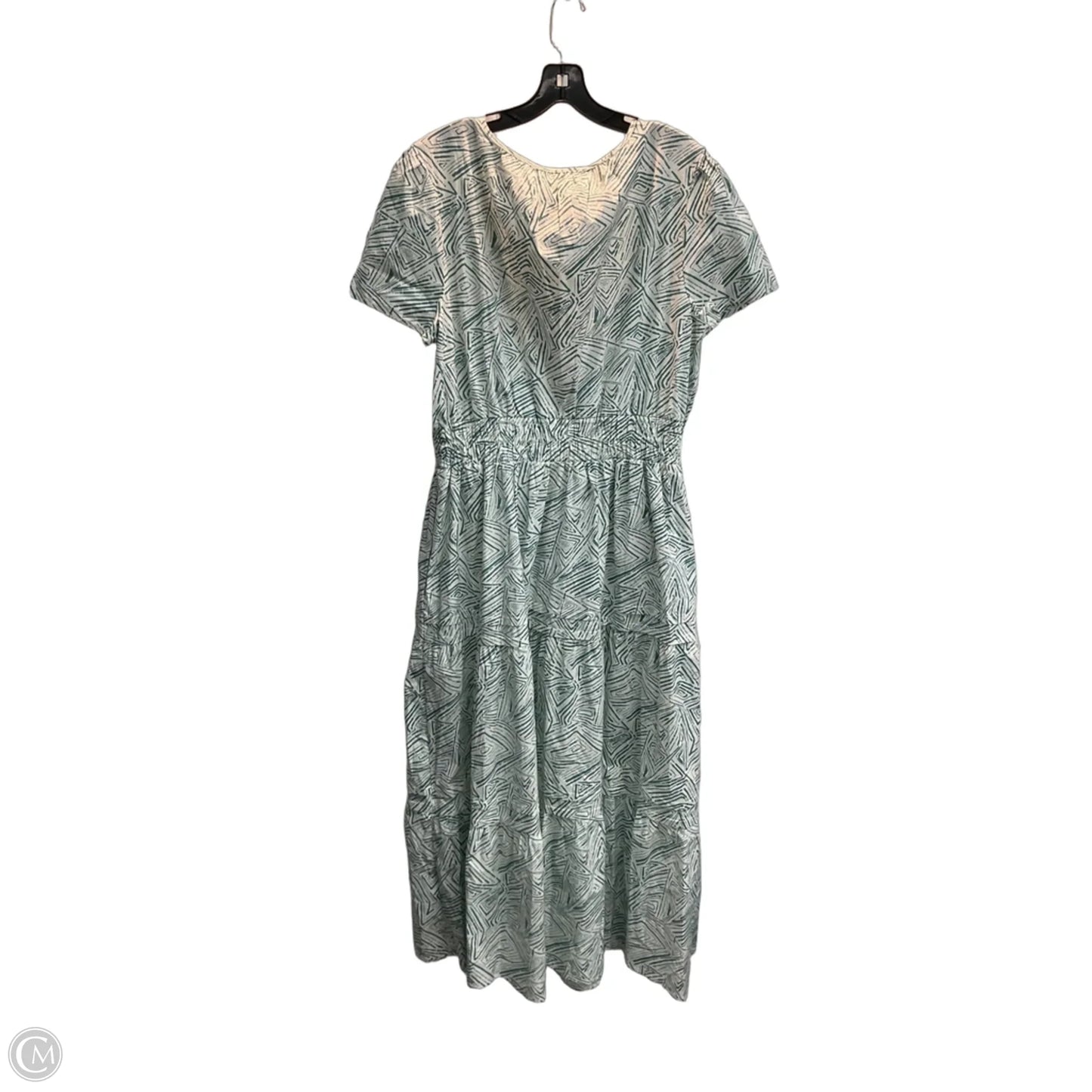 Dress Casual Maxi By Tahari In Teal, Size: Xl