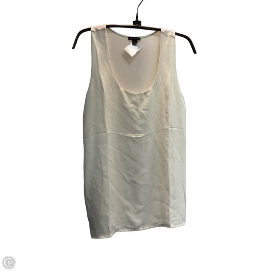Top Sleeveless By Ann Taylor In Cream, Size: S