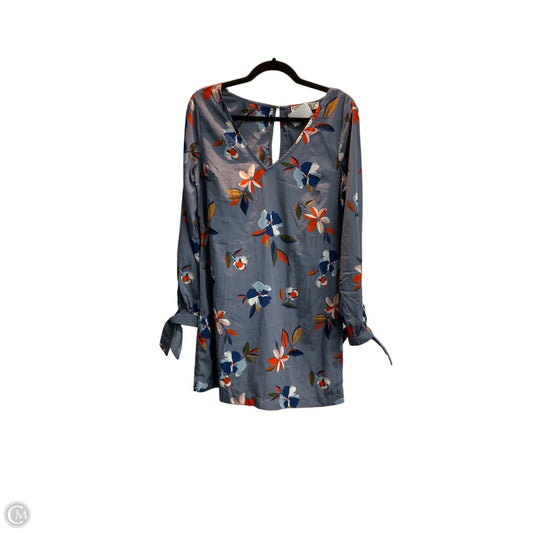 Dress Casual Midi By Abercrombie And Fitch In Floral Print, Size: M