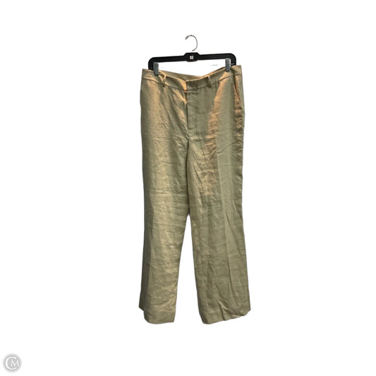 Pants Wide Leg By Lauren By Ralph Lauren In Tan, Size: 12