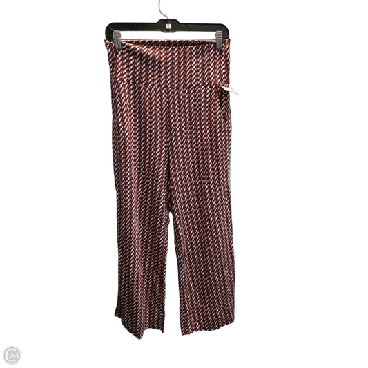 Pants Wide Leg By Cabi In Geometric Pattern, Size: 8