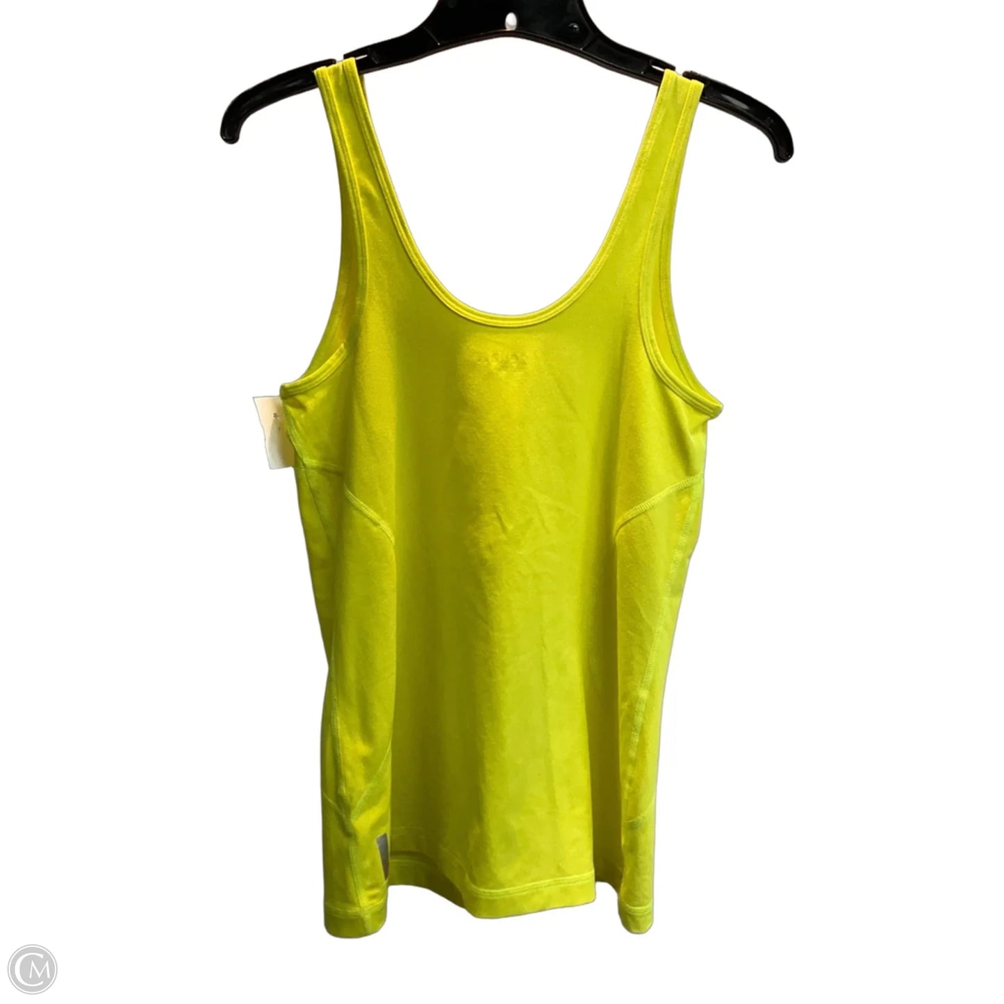 Athletic Tank Top By Zella In Yellow, Size: M