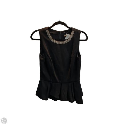 Top Sleeveless By White House Black Market In Black, Size: S