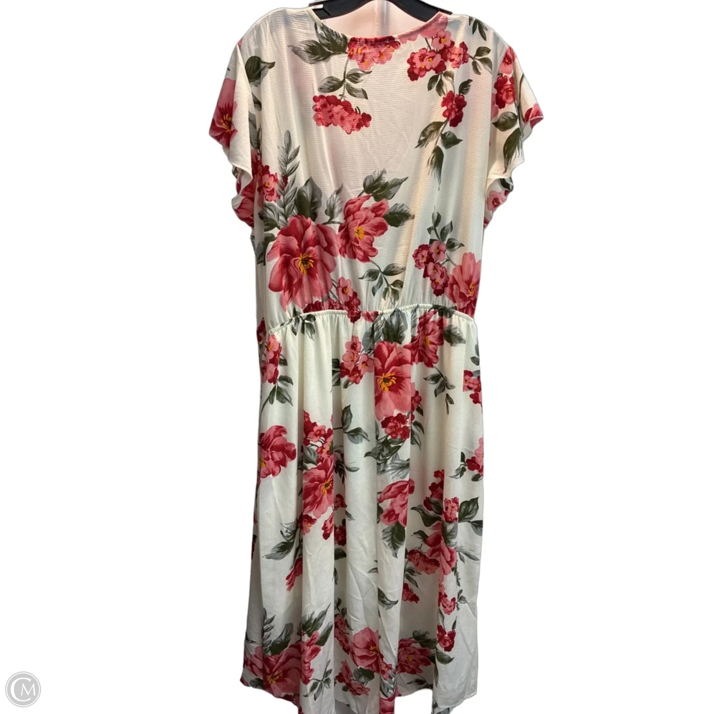 Dress Party Long By Clothes Mentor In Floral Print, Size: 3x