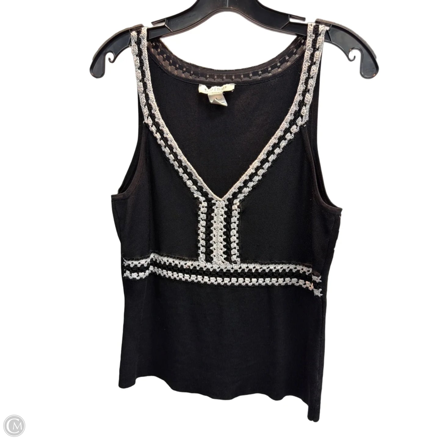 Top Sleeveless By White House Black Market In Black, Size: L