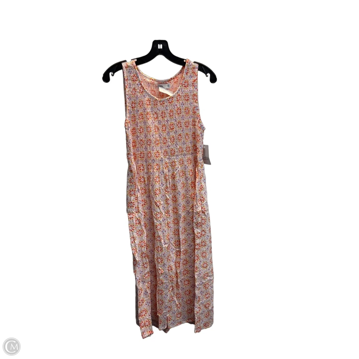 Dress Casual Midi By Croft And Barrow In Pink, Size: Xsp