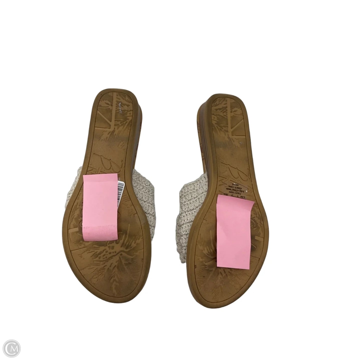 Sandals Flip Flops By Blowfish In Tan, Size: 6.5